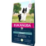EUKANUBA Alimento seco para perros adultos de raza pequeña y mediana, rico en cordero y arroz - Saco de 2,5 Kg