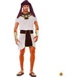 Disfraces blancos de faraón talla L para hombre 