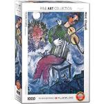 EuroGraphics "Marc Chagall Le Violoniste Bleu Puzzle (1000 Piezas, Multi-Color)
