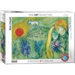 Eurographics "Marc Chagall Les Amoureux de Vence Puzzle (1000 Piezas, Multi-Color)