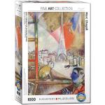 Eurographics "Marc Chagall París través de la Ventana Puzzle (1000 Piezas, Multi-Color)