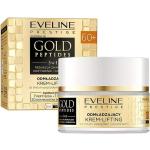 Cremas hidratantes faciales doradas reafirmantes para cuello & escote de 50 ml Eveline Cosmetics para mujer 