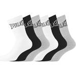Calcetines deportivos negros de algodón para navidad transpirables EVERLAST talla 42 para hombre 