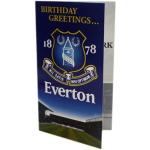 Everton EV001 - Tarjeta de cumpleaños con Escudo