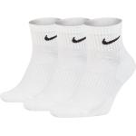 Calcetines deportivos blancos transpirables Nike talla 43 para hombre 