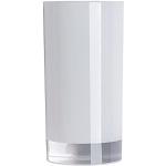 Excelsa Vaso para Cepillo de Dientes, Blanco, 6,3 x 6,3 x 13 cm