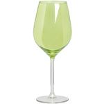 Copas verdes de vidrio de vino Excelsa 