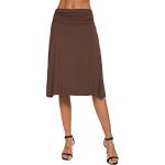 Faldas de cintura alta de verano mini talla L para mujer 