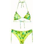 Bikinis verdes de licra con relleno rebajados de primavera lavable a mano F**K Project talla M para mujer 