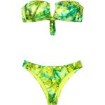 Bikinis verdes de poliester con relleno rebajados de primavera F**K Project con lazo talla XL para mujer 