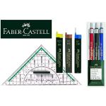 Portaminas multicolor de goma Faber Castell 