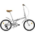 Bicicletas plegables grises de metal plegables Fabricbike Talla Única para mujer 