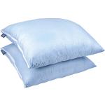 Almohadas azules celeste de poliester rebajadas 50x70 
