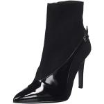 Zapatos Náuticos negros de goma con tacón de aguja talla 37 para mujer 