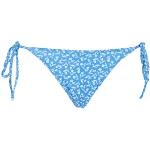 Bragas de bikini azules vintage talla XS de materiales sostenibles para mujer 