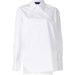 Faldas cruzadas blancas de algodón rebajadas asimétrico talla XS para mujer 