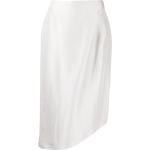 Faldas asimétricas blancas de seda Armani Giorgio Armani asimétrico talla XL para mujer 