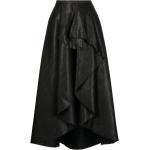 Faldas asimétricas negras de poliester rebajadas asimétrico talla L para mujer 