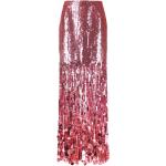 Faldas rosas de PVC de cintura alta rebajadas MOSCHINO con lentejuelas talla XXL para mujer 