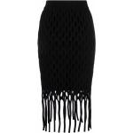 Faldas tubo negras de viscosa rebajadas PINKO talla XS para mujer 