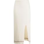 Faldas marrones de poliester de punto rebajadas de punto LORENA ANTONIAZZI con lentejuelas talla XL para mujer 