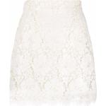 Faldas tubo blancas de algodón de encaje Dolce & Gabbana talla S para mujer 