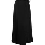 Faldas rectas negras de viscosa Calvin Klein ck talla L para mujer 