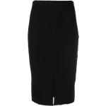 Faldas tubo negras de poliester rebajadas de punto Calvin Klein Jeans para mujer 