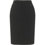 Faldas tubo negras de viscosa de punto Saint Laurent Paris para mujer 