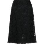 Faldas tubo negras de algodón de encaje Prada talla S para mujer 