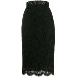 Faldas tubo negras de poliamida de encaje Dolce & Gabbana talla S para mujer 