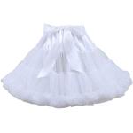 Faldas blancas de gasa de encaje  de encaje talla M para mujer 