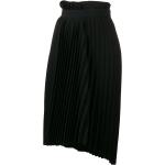 Faldas plisadas negras de poliester Balenciaga asimétrico talla XS para mujer 