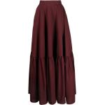 Faldas largas rojas de algodón Plan C talla M para mujer 