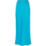 Faldas largas azules de lana por el tobillo Ferré asimétrico talla XXL para mujer 