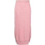 Faldas rosas de cintura alta de punto Barrie talla M para mujer 