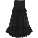 Faldas largas negras de seda Saint Laurent Paris talla M para mujer 