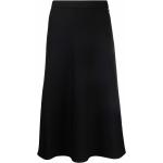Faldas negras de cintura alta rebajadas media pierna Balenciaga talla L para mujer 