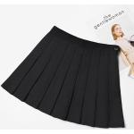 Faldas grises de poliester de cintura alta de verano tallas grandes informales a cuadros talla XS para mujer 