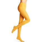 Pantys amarillas Falke talla L de materiales sostenibles para mujer 