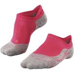 Calcetines rojos de goma de running de verano transpirables acolchados Falke Invisible talla 35 para mujer 