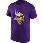 Fanatics Logotipo de la Marca NFL Minnesota Vikings Primary Graphic Camiseta, Morado, Medium Unisex Adulto