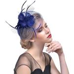 Sombreros azul marino de fiesta  vintage floreados Talla Única para mujer 