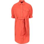 Vestidos bordados naranja de seda FAY talla XS para mujer 