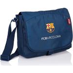 FC Barcelona The Best Team 5 Bolso Bandolera, 35 cm, 9 Liters, Azul (Navy Blue)