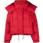 Abrigos rojos de poliamida con capucha  rebajados manga larga acolchados BACON para mujer 