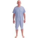 Pantalones azules con pijama de verano talla XL para mujer 