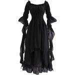 Disfraces negros de fantasma tallas grandes góticos talla XL para mujer 