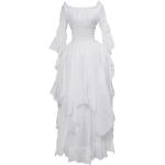 Disfraces blancos de fantasma góticos talla M para mujer 