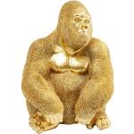Figura decorativa Gorilla XL dorada